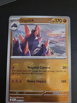 Gigalith 048/086 (Master Ball) - UC Pokemon TCG White Flare NM - Image 1