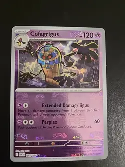 Cofagrigus 040/086 (Master Ball Pattern) - Reverse Holo - Pokemon White Flare NM - Image 1