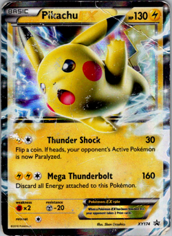 Pikachu EX XY174 - Pokemon XY Promos Promo - Image 1
