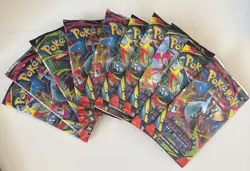 🔥 PHANTASMAL FLAMES Pokemon Booster Pack Lot / Bundle New Sealed 10 Packs 🔥 - Image 1