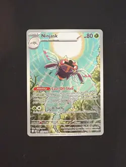 Pokemon TCG Mega Evolution 137/132 Ninjask Illustration Rare - NM - Image 3