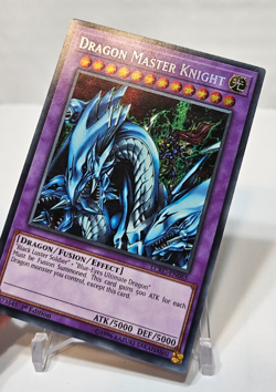 Dragon Master Knight LCKC-EN065 Secret Rare 1st Edition Yugioh 7980 - Image 4