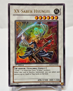 XX-Saber Hyunlei ABPF-EN044 Ultra Rare 1st Edition Yugioh 7966 - Image 1