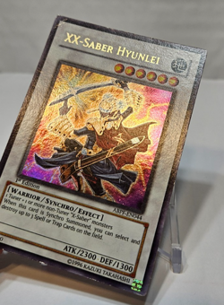 XX-Saber Hyunlei ABPF-EN044 Ultra Rare 1st Edition Yugioh 7966 - Image 3