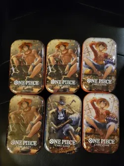 One Piece Mini Tins Vol 2 Lot Of 6 Sealed In Hand Ships Fast - Image 1