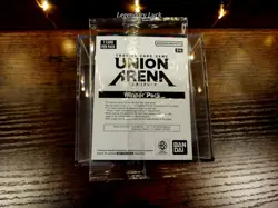 Union Arena Aoshi Shinomori 1st Anniversary Winner Promo - Sealed - Near Mint - - Image 2