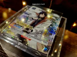 Union Arena Aoshi Shinomori 1st Anniversary Winner Promo - Sealed - Near Mint - - Image 4
