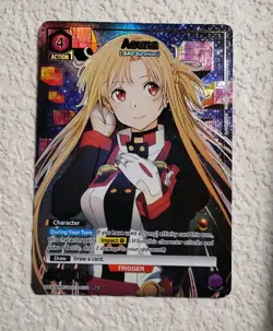 Asuna (033) (R*) - UEX06BT/SAO-2-033 Rare 1 Star FOIL Union Arena NM/MINT - Image 1