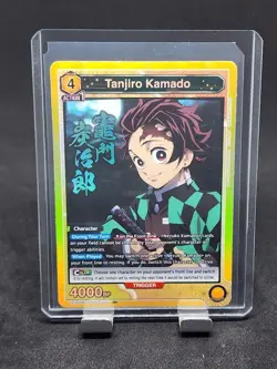 Union Arena Demon Slayer Vol 2 Tanjiro Kamado UEX05BT/KMY-3-002 Super Rare SR NM - Image 1