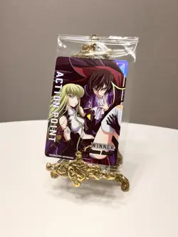 Union Arena Code Geass Release Event WINNER AP Card - Lelouch & C.C. - English - Image 3