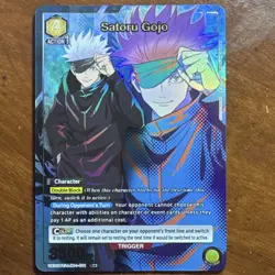 Union Arena Jujutsu Kaisen - Satoru Gojo Action VE05BTJJK54-01 Foil Double Block - Image 1