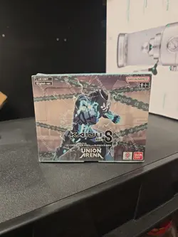 ENGLISH Union Arena UE12BT Kaiju No. 8 Booster Box New Sealed 16 Packs - Image 1