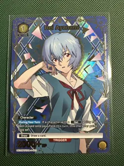 Union Arena Rei Ayanami EVA-1-003 U * Evangelion English - Image 1