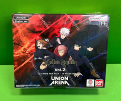 Union Arena TCG: Jujutsu Kaisen Booster Box Vol. 2 UEX02BT Sealed - Image 1