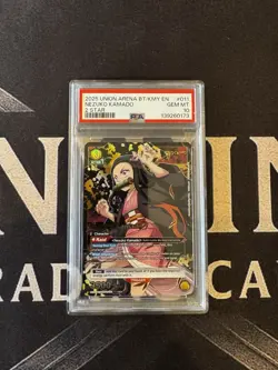 2025 Union Arena Demon Slayer - Nezuko Kamado 2 Star UE05BT/KMY-1-011 - PSA 10 - Image 1