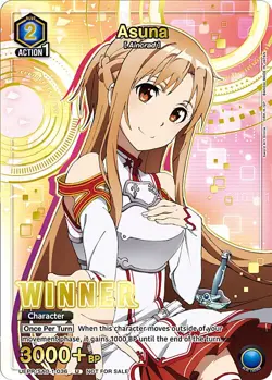 Asuna Winner Foil - UEPR /SAO-1-036 NM - Union Arena - Image 1