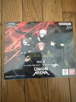 Union Arena Jujutsu Kaisen Volume 2 Booster Box [UEX02BT] In-Hand Ship Today - Image 1