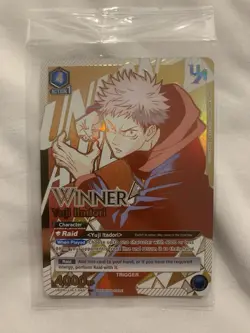 Union Arena Yuji Itadori RARE BATTLE WINNER UEPR/JJK-1-040 Jujutsu Kaisen ENG - Image 1