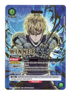 Genos (Winner) Rare Union Arena Promotion Cards UEPR/OPM-1-048 NM - Image 1