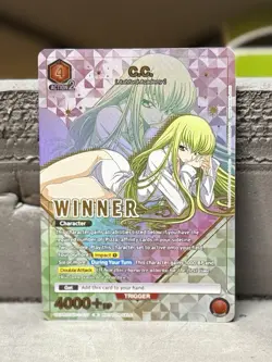 Union Arena Code Geass C.C. UEPR /CGH-1-077 Rare Winner Stamped English Edition - Image 1