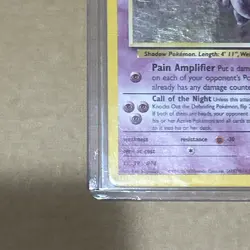 Pokemon TCG Sabrina's Gengar Gym Challenge Holo 14/132 Damaged Condition Card - Image 4