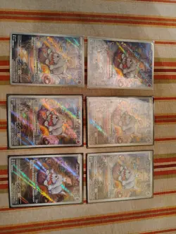 Pokemon TCG Holo Greavard Lot - 6 Cards Nintendo English - Image 1