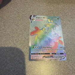 Flapple VMAX 164/163 Swsh05: Battle Styles Holo Rainbow Rare Card Secret - Image 1