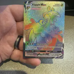 Flapple VMAX 164/163 Swsh05: Battle Styles Holo Rainbow Rare Card Secret - Image 2