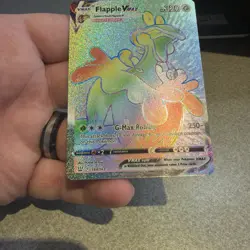 Flapple VMAX 164/163 Swsh05: Battle Styles Holo Rainbow Rare Card Secret - Image 3