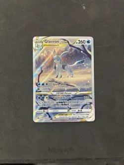 Glaceon VSTAR Crown Zenith: Galarian Gallery Holo Card GG40/GG70 NM - Image 1