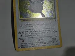 Pokemon TCG Wigglytuff Base Set 2 19/130 Holo Unlimited Holo Rare NM Clean Card - Image 3