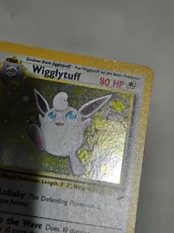 Pokemon TCG Wigglytuff Base Set 2 19/130 Holo Unlimited Holo Rare NM Clean Card - Image 5