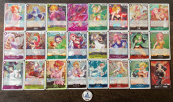 One piece card TCG Heroines edition bulk Lot×24 Japanese R,SR,DON Nami Yamato - Image 1