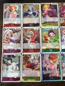 One piece card TCG Heroines edition bulk Lot×24 Japanese R,SR,DON Nami Yamato - Image 2