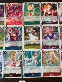 One piece card TCG Heroines edition bulk Lot×24 Japanese R,SR,DON Nami Yamato - Image 3