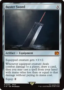 Buster Sword (FIN) Final Fantasy - NM - Image 1