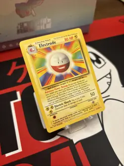 Pokemon TCG Electrode 21/102 Base Set Unlimited Rare Regular Vintage WOTC NM - Image 2