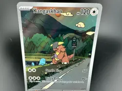 Kangaskhan 204/182 Scarlet Violet Pokemon TCG Destined Rivals Illustration - Image 2
