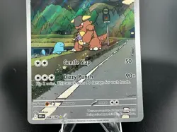Kangaskhan 204/182 Scarlet Violet Pokemon TCG Destined Rivals Illustration - Image 3