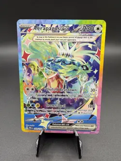 Pokemon TCG Terapagos ex SIR 169/131 Sv: Prismatic Evolutions Holo Full Art NM - Image 1