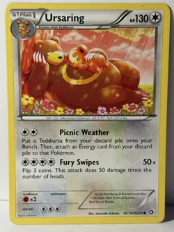 Ursaring RC16/RC25 Legendary Treasures Radiant Collection LP Pokemon Fast Ship - Image 1