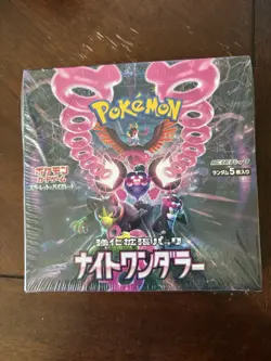 Japanese Pokemon Night Wanderer sv6a Sealed Booster Box - US Seller - Image 1