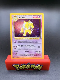 Pokemon TCG Hypno #8/62 Holo Fossil Unlimited Rare WOTC VTG 1999 NM - Image 1