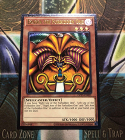 *** EXODIA THE FORBIDDEN ONE *** ULTIMATE RARE OP25-EN001 MINT/NM YUGIOH - Image 1