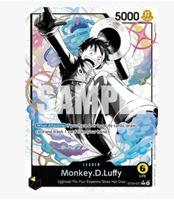 Monkey.D.Luffy (001) (Parallel) - ST29-001 - L - Foil One Piece - Image 1