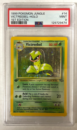 Victreebel 1st Edition Holo Rare PSA 9 MINT (1999) Pokemon Jungle #14/64 - Image 1