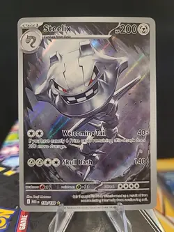 Steelix 150/132 IR Illustration Rare Pokemon Mega Evolution 2025 English NM - Image 1