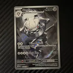 Steelix 150/132 Illustration Rare IR Pokemon TCG Mega Evolutions NM/M - Image 1