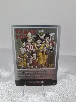 Son Goku E-60 Silver Energy Marker Dragon Ball Manga Booster Card Fusion World - Image 1