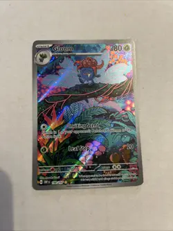 Gloom 198/197 SV03: Scarlet & Violet Obsidian Flames Holo Pokemon Tcg Card LP - Image 1